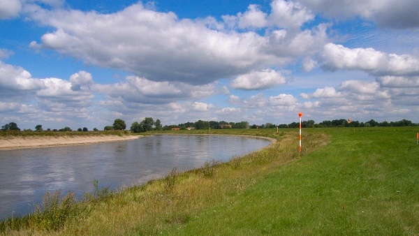 Ein Bild von der Elbe