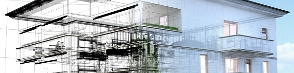 Ein BIM 3D Model eines Gebäudes