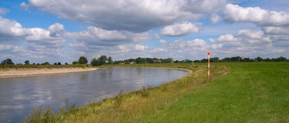 Ein Bild von der Elbe