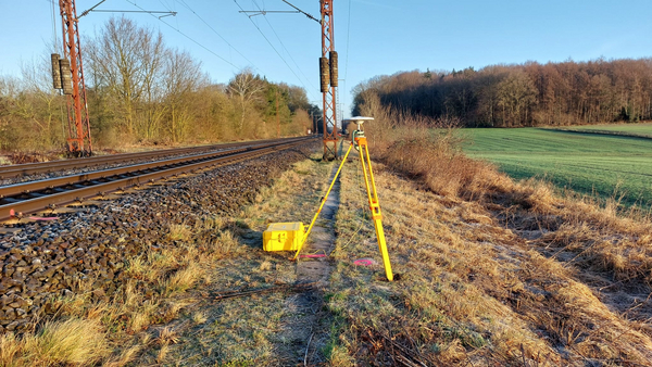Vermessugsarbeiten Osterholz Deutsche Bahn
