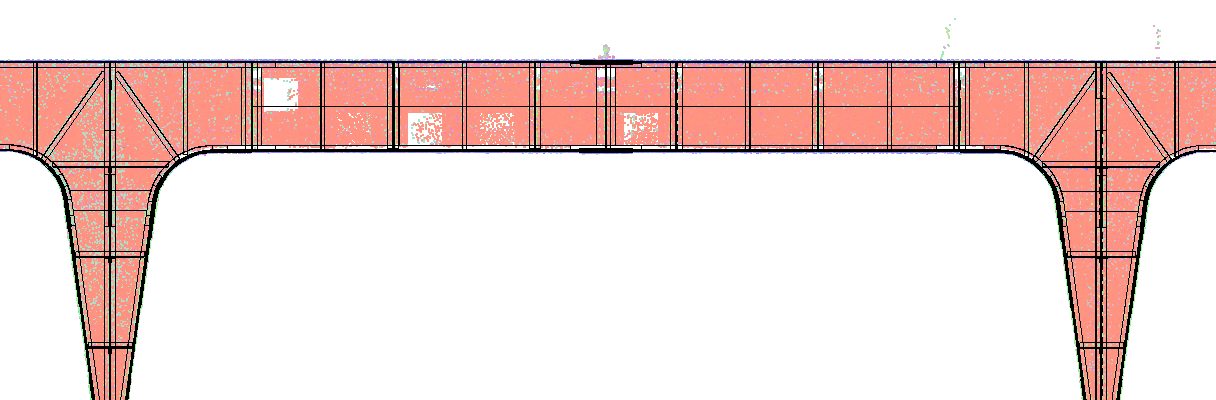 Eine 3d Visualisierung mit BIM eines Viadukts der Siemensbahn in Berlin